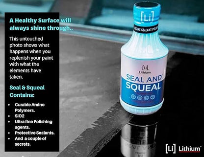 Lithium Seal and Squeal Car Paint Restorer, Polish and Sealant - Image 3