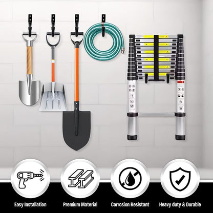 Heavy Duty Garage Storage Hooks, 6-piece Bike Hooks - Image 5