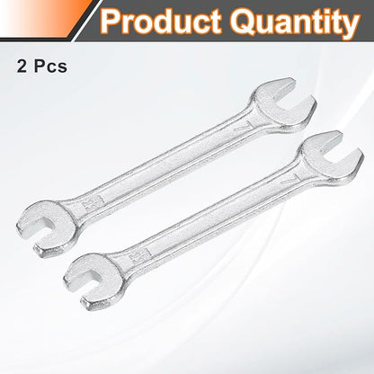 HARFINGTON 2pcs Double Open End Wrench 5.5mm x 7mm Metric 15 Degree Offset - Image 3