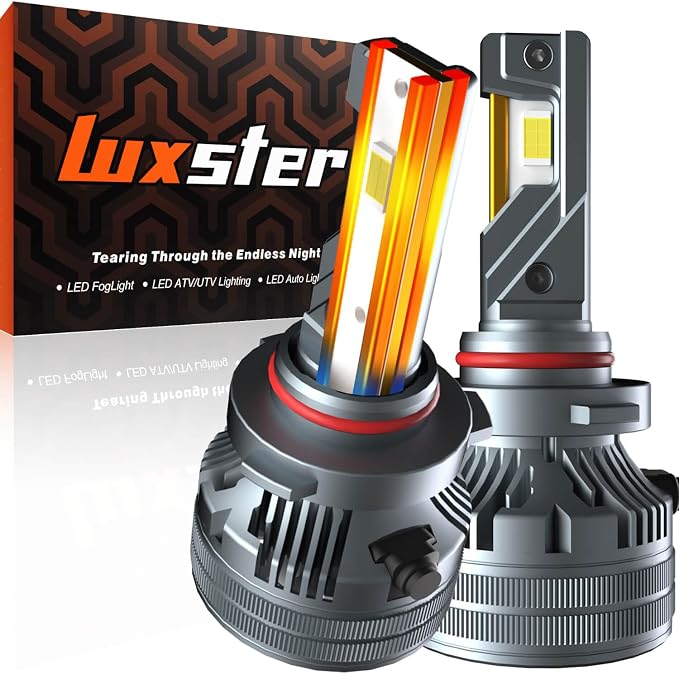LUXSTER | Punisher 9006 HB4 LED Bulbs, 40000LM Ultra Bright, Triple Copper by Luxster