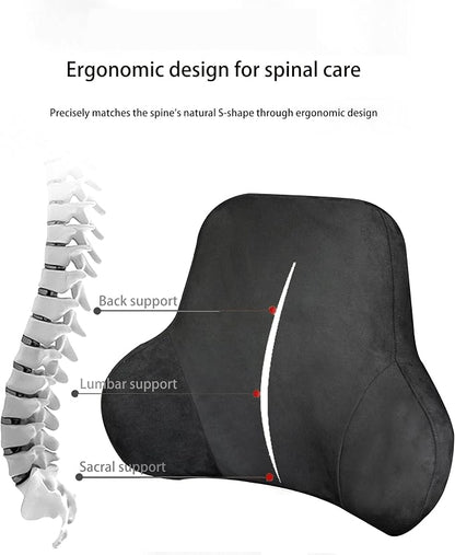 Soft Memory Foam Lumbar Support Pillow - Image 9
