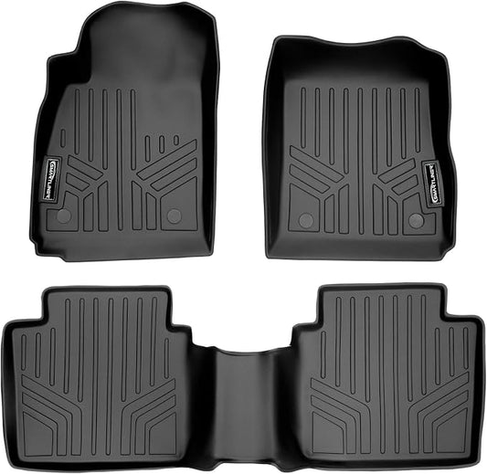 SMARTLINER Custom Fit Floor Mats 2 Row Liner Set by SMARTLINER-USA