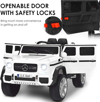 Costzon Ride on Car, Licensed Mercedes-Benz Maybach, 12V Battery Powered - Image 4