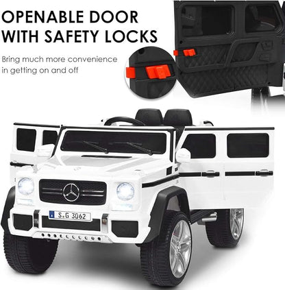 HONEY JOY Ride On Truck, Licensed Mercedes-Benz Maybach G650 Battery Powered - Image 6