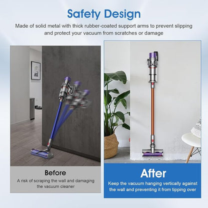 Upgraded 2 Pack Easy Access Cordless Vacuum Wall Mount Hanging Holder fits - Image 3