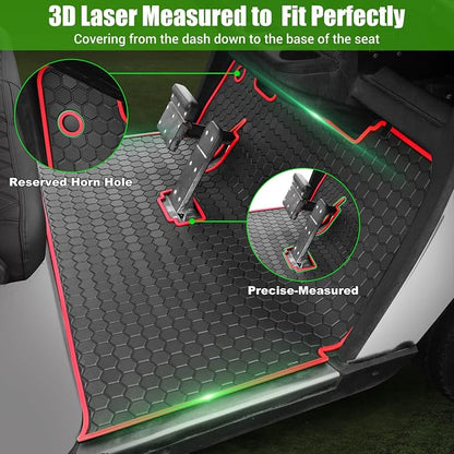 EZGO TXT Golf Cart Full Coverage Floor Liner Mat, fits EZGO TXT, Express S4 - Image 4
