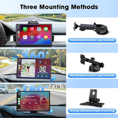 Carplay Screen for Car, Mirror Link, Voice Control, Hands-Free Calling - Image 7