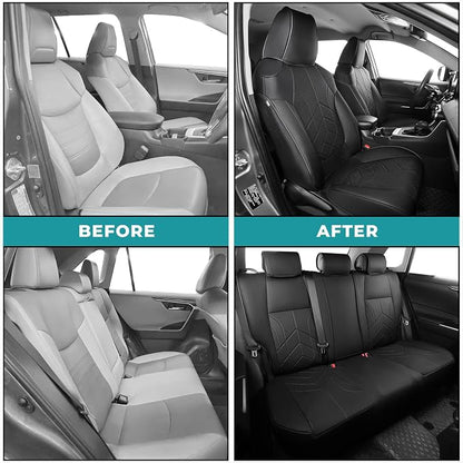 for Toyota RAV4 Seat Covers 2019 2020 2021 2022 2023 2024 2025 RAV 4 Prime & - Image 5