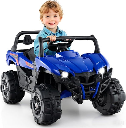 OLAKIDS 12V Ride on Car UTV, Battery Powered Off-Road Kids Electric Vehicles - Image 9