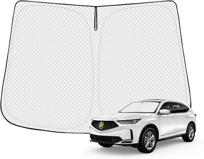 Windshield Sun Shade for 2021-2025 2026 Acura MDX Accessories Thicken 6-Layer by Canvcle