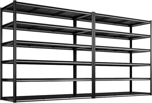 REIBII 84“H Garage Shelving Heavy Duty Storage Shelves 3500 LBS Adjustable by REIBII