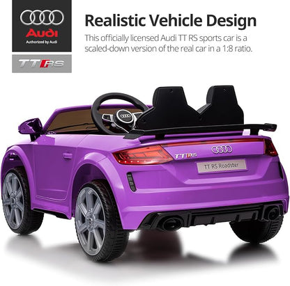 Electric Car for Kids, Licensed Audi 6V Kids Ride on Car Toy for Toddlers - Image 5