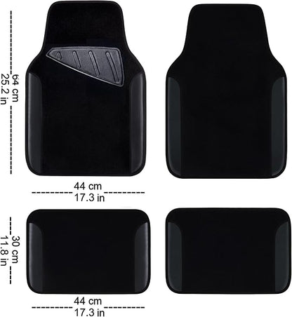 CAR PASS 3D Air Mesh Car Seat Covers Full Sets w/5mm Sponge, Steering Wheel - Image 4