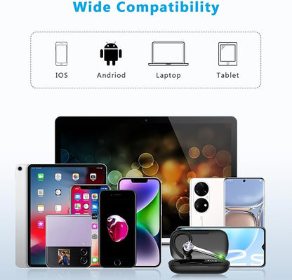 Bluetooth Headset, Wireless Bluetooth Earpiece - Image 7