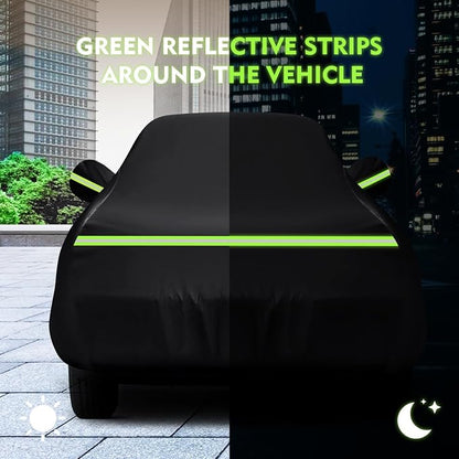 QUNSUNUS Waterproof Car Cover for Oldsmobile Cutlass 1966-1980/1988, Outdoor - Image 7