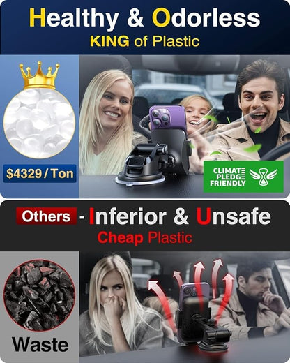 Car Phone Holder VANMASS【2025 Ultimate Military-Grade Upgraded】Suction Cell - Image 5