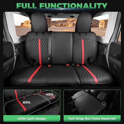 for Jeep Wrangler Seat Covers 4Door JK 2013 2014 2015 2016 2017, Custom Car - Image 5