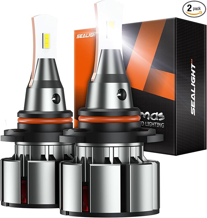 SEALIGHT 9005/HB3 Fog Light, 2025 L2 Series 800% Super Bright Bulbs, 000LM HB3 by SEALIGHT