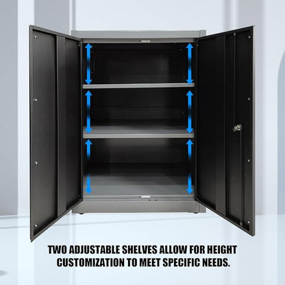 JZD Metal Garage Cabinet Set, Heavy Duty, Tool Cabinets - Image 7