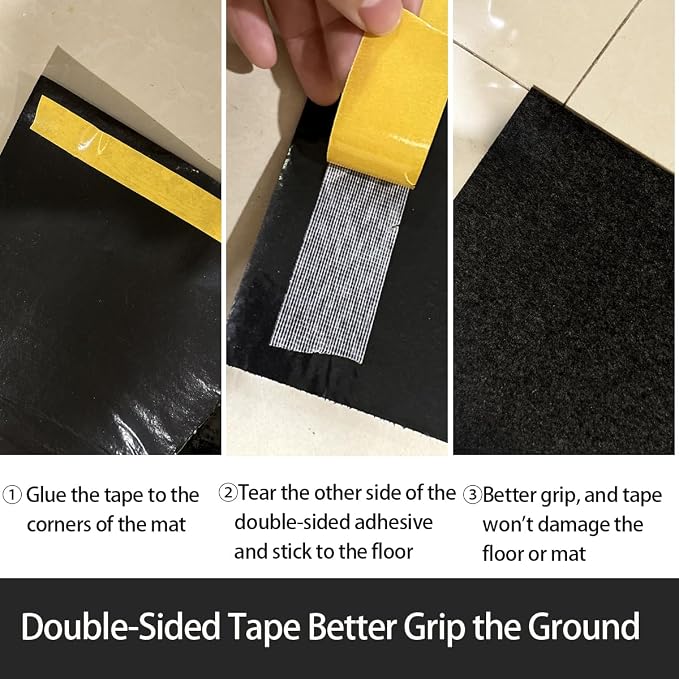 Large Rubber Mat 6.6x8.5 Feet Oil Absorbent Garage Mat - Image 7