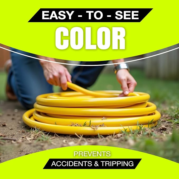 10ft Outdoor/Indoor Extension Cord 12/3 Gauge Extra Heavy Duty 3 Prong SJTW - Image 5