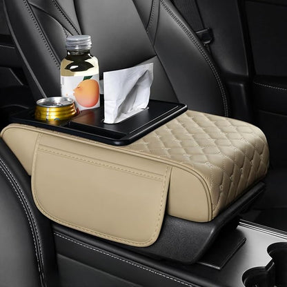 Center Console Cover Organizer, 5-In-1 Arm Rest Cover by STSoleMeT