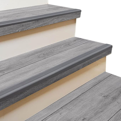 Rubber Bond Stair Edge Protector 36x2x1 inch Anti-Slip Stair Corner Trim Rubber - Image 4