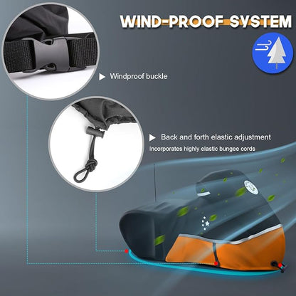 Motorcycle Cover Storage for Touring Models Harley Davidson Road King, Road - Image 5
