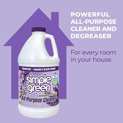 Simple Green All Purpose Cleaner Concentrate Lavender Scent 64 Fl Oz - Image 3