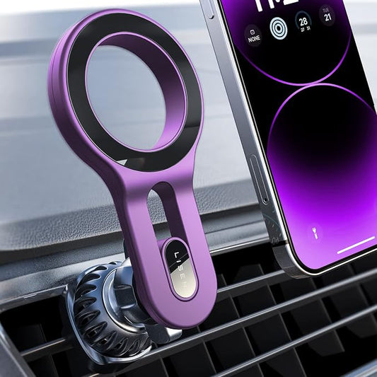 LISEN for iPhone 16 MagSafe Car Mount, Magnetic Long Arm Mag Safe Car Phone by Lisen