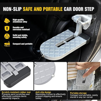 Nilight Car Door Step for Roof Access Universal Car Step Hook for Roof SUV - Image 3