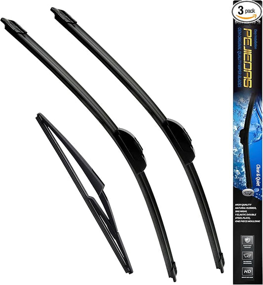 3 x OEM Wiper Blades, Replacement Wiper Blades by PEJIDDASWIPERBLADES