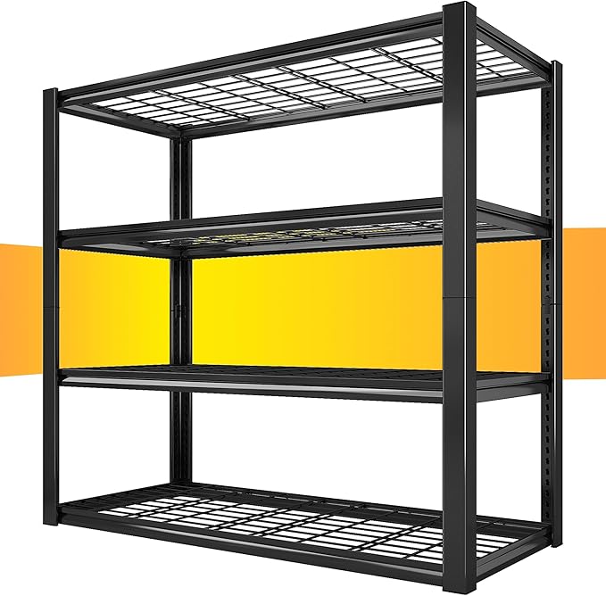 REIBII 40" W Storage Shelves 2200LBS Garage Shelving Heavy Duty Metal Shelving by REIBII