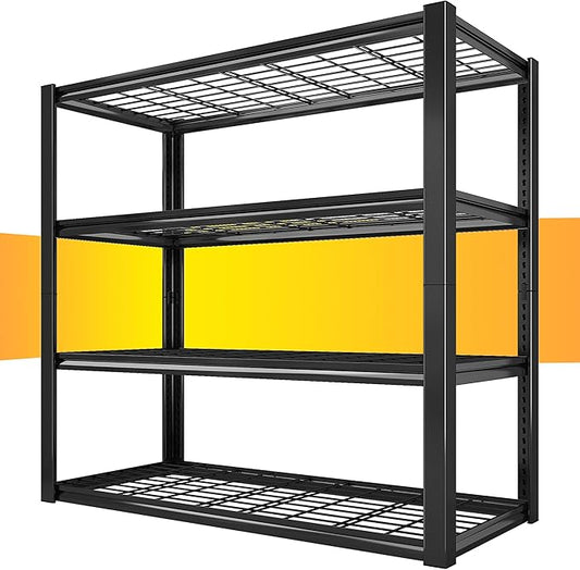 REIBII 40" W Storage Shelves 2200LBS Garage Shelving Heavy Duty Metal Shelving by REIBII