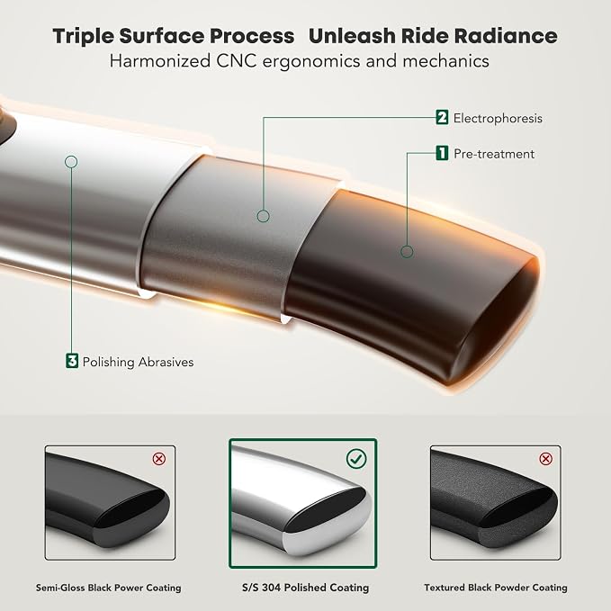YHTAUTO 4 Inch Running Boards Side Step Bars Fit - Image 4
