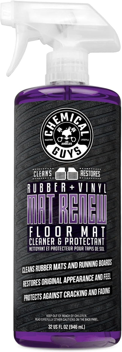 Chemical Guys Mat Renew Rubber + Vinyl Floor Mat Cleaner and Protectant by ChemicalGuys