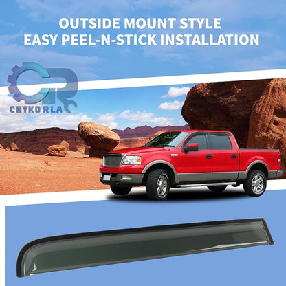 Window Visors Rain Guards Shield Fit - Image 5