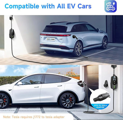 Level 2 EV Charger 40Amp, 240V 9.6KW Portable Electric Vehicle Charging Stations - Image 9