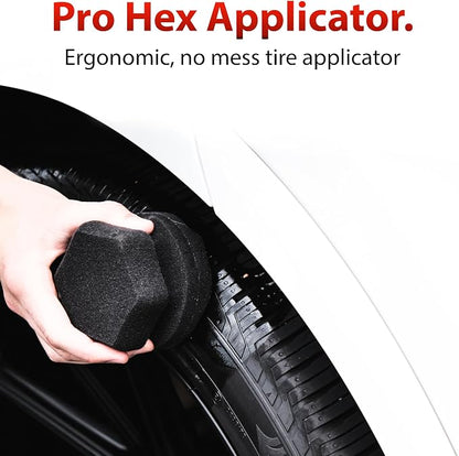 Adam's Polishes Pro Tire Hex Grip Applicator - Image 2
