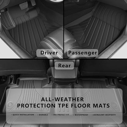 Fit for 2025 2024 2023 2022 Honda Civic Sedan Si Floor Mats & Cargo Liner: All - Image 3