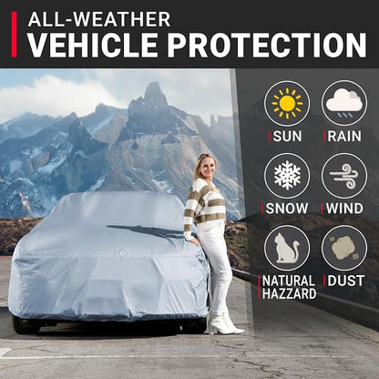 iCarCover Premium Car Cover for 2020-2025 Chevy Corvette C8 without High Wing - Image 2