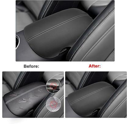SXCY for 2024 2025 2026 Mustang Armrest Cover for Ford Mustang 2025 2026 - Image 2