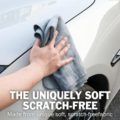 3 Pack Premium XL Shammy Cloth for Car Drying, 34”x25” Chamois Towel for Car - Image 6