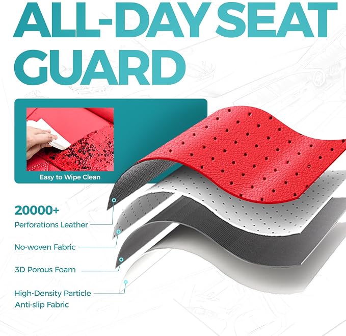 for Toyota Camry Seat Covers Hybrid LE SE 2018 2019 2020 2021 2022 2023 2024 - Image 4