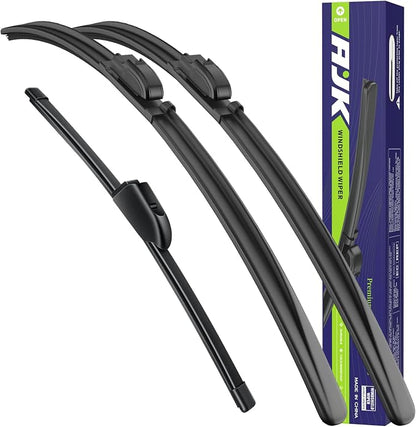 AJK Wiper Blades for Hyundai Elantra GT 2013 2014 2015 2016 2017, 2 Piece All by AJK