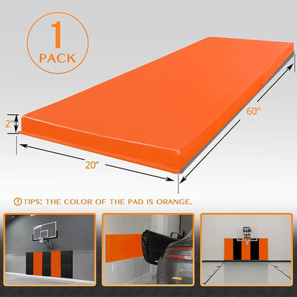 PROGOAL 2"/4" Thick Foam Protection Wall Pad，Gym Basketball-Court - Image 2