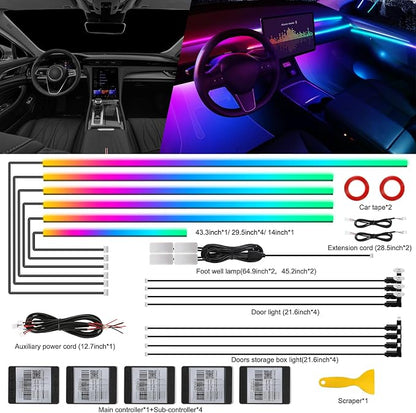 Dream+Color Acrylic Interior Car LED Strip Light - Image 2