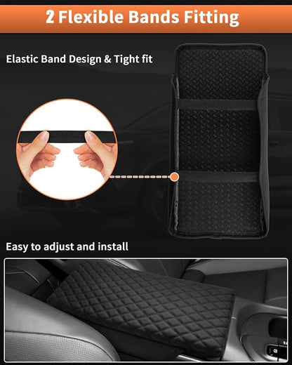 Shademax Toyota Crown Center Console Cover, Armrest Cover Cushion Pad - Image 7