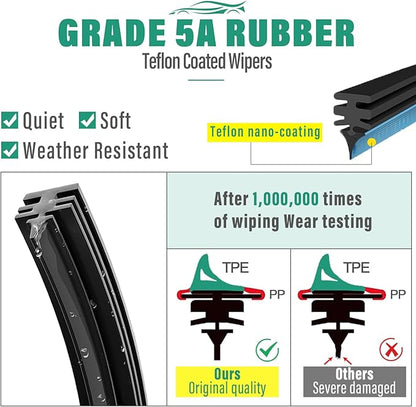 22" 14" 12" Windshield Wiper Blades Replacement - Image 5
