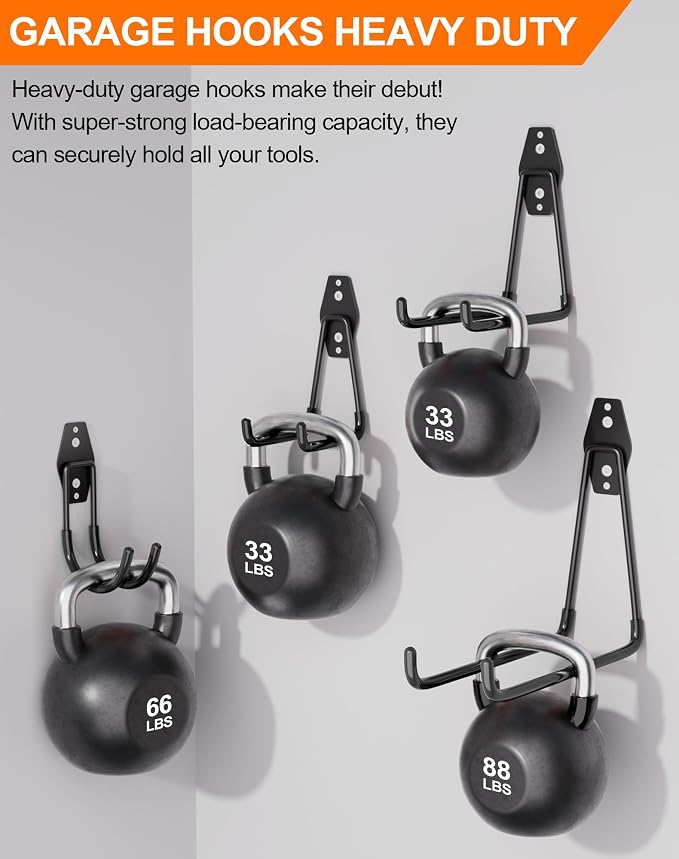 QcoQce 11 Pack Garage Hooks Heavy Duty - Image 3